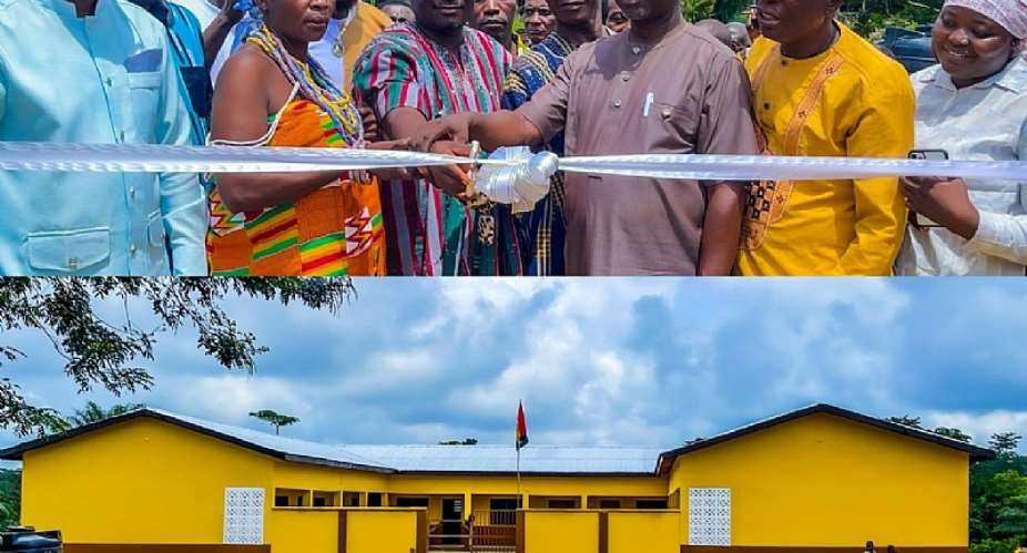 Assin South DCE commissions 6-Unit classroom block and CHPS compound at Assin Ningo