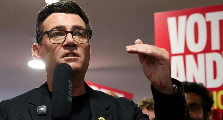 File photo of Andy Burnham delivers a speech ahead of the June 18 Makerfield by-election, in Wigan, UK on June 13, 2026. -  Temilade Adelaja, Reuters