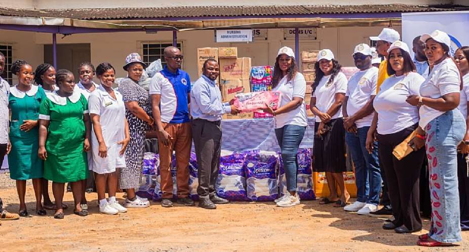 National Petroleum Authority (NPA) donates essential supplies to the Accra Psychiatric Hospital