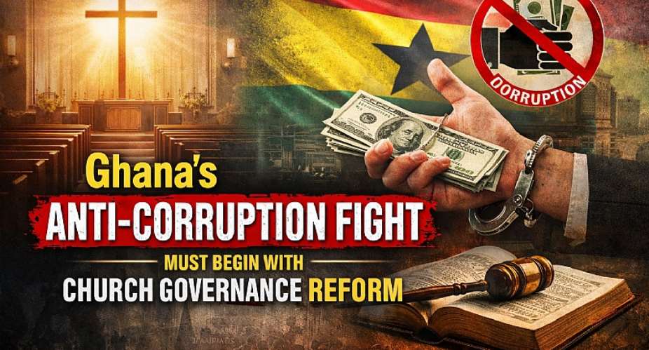 Why Ghana’s Anti-Corruption Fight Must Begin with Church Governance Reform