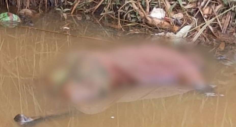 Unidentified man found dead along riverbank at Abuakwa after heavy rainfall