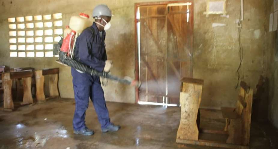 Gov't Commended For Disinfecting Basic Schools In Savannah Region