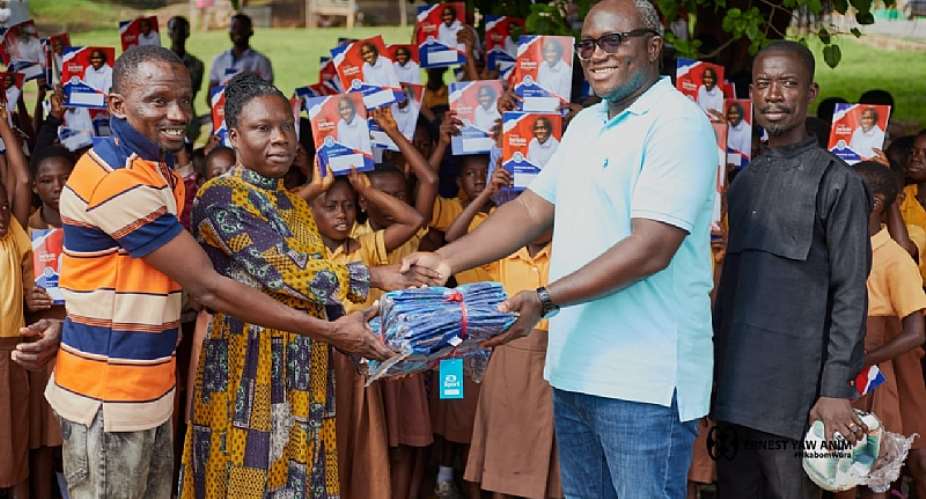 Kumawu MP launches exercise book donation drive to support education
