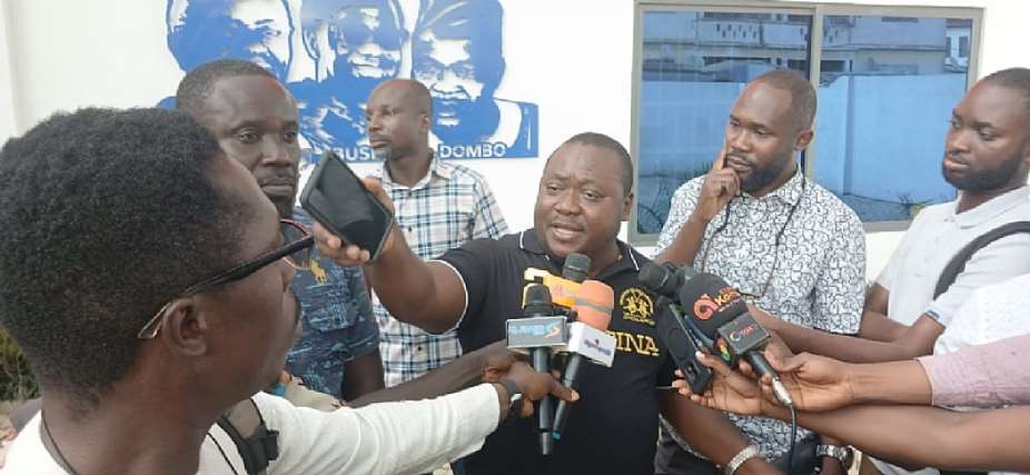 Tension at Bantama NPP office as chairman accuses Asenso Boakye of political machinations, police intervenes