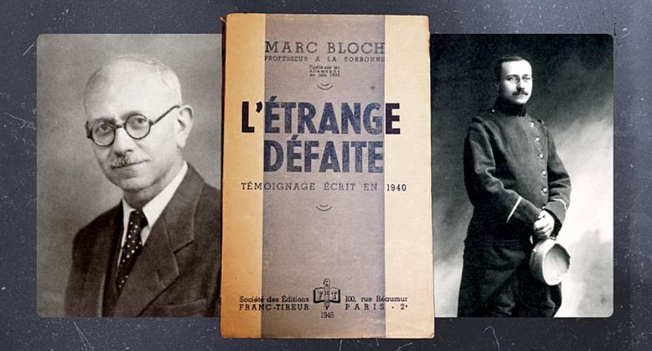 Historian Marc Bloch fought for France in World War I and in the Resistance during World War II. He will be inducted into the Panthon on June 23, 2026. -  Studio Graphique FMM