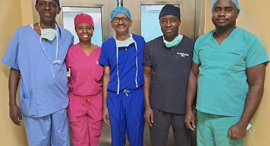 Korle Bu succesfully performs first two off-pump heart bypass surgeries