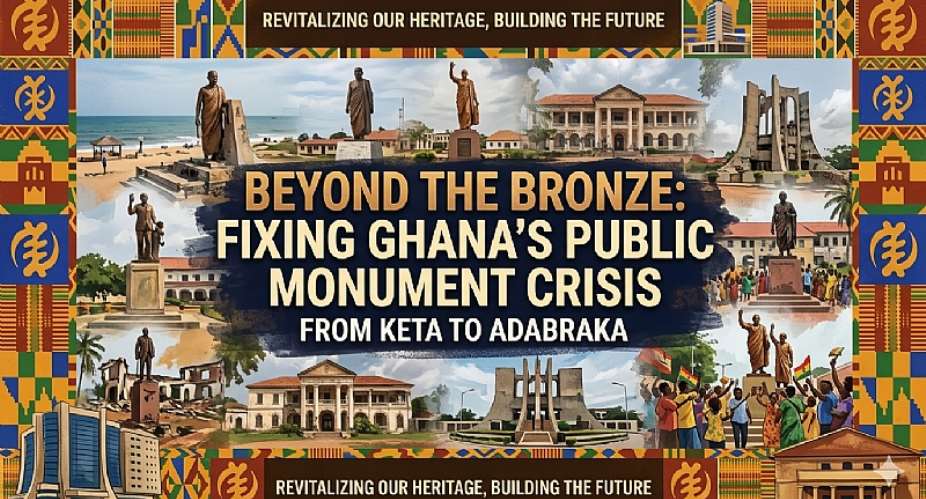 Beyond the Bronze: Fixing Ghana’s Public Monument Crisis from Keta to Adabraka
