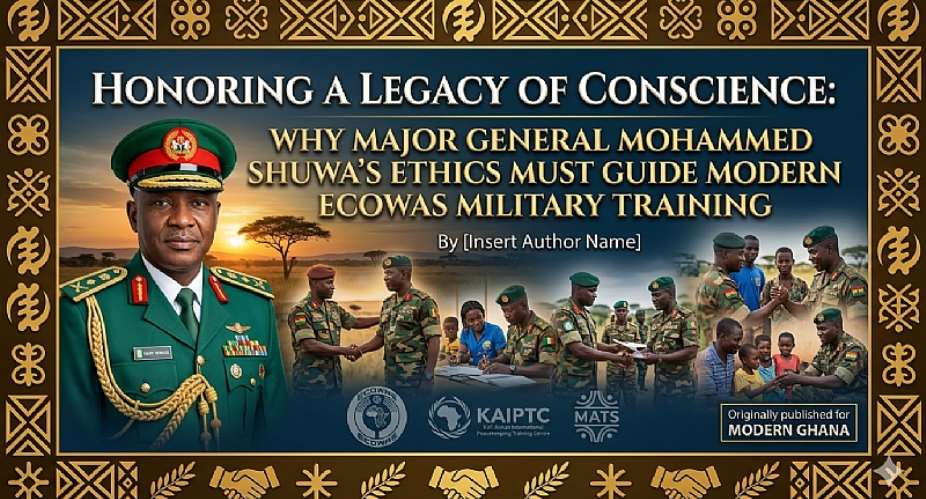 Honoring a Legacy of Conscience: Why Major General Mohammed Shuwa’s Ethics Must Guide Modern ECOWAS Military Training