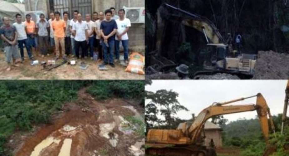 15 Chinese Arrested For Illegal Mining