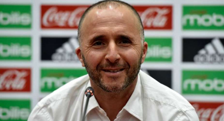Algeria head Coach Djamel Belmadi