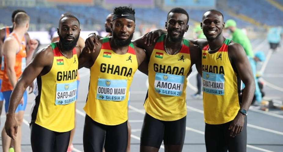 Ghana will compete in the mens 4x100m relay in Tokyo