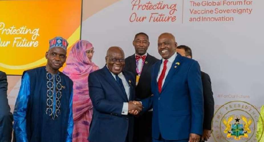 President Akufo-Addo calls for accelerated vaccine production at global forum