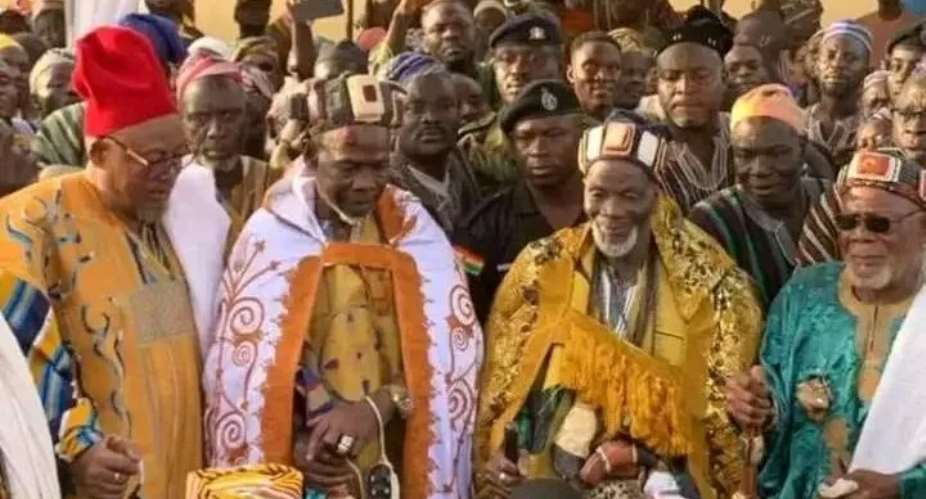 Yagbonwura pays historic visit to Ya-Na Abukari IIat Gbewaa Palace
