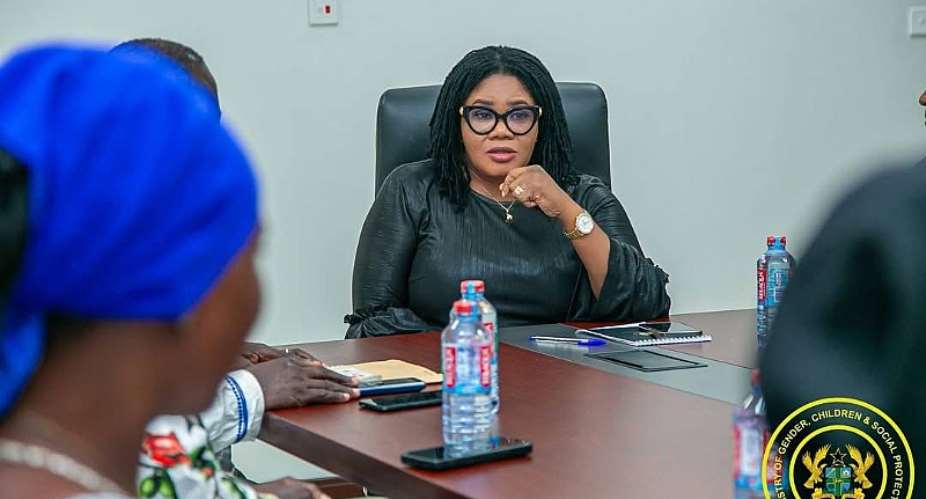 Gender Minister Dr. Agnes Naa Momo Lartey