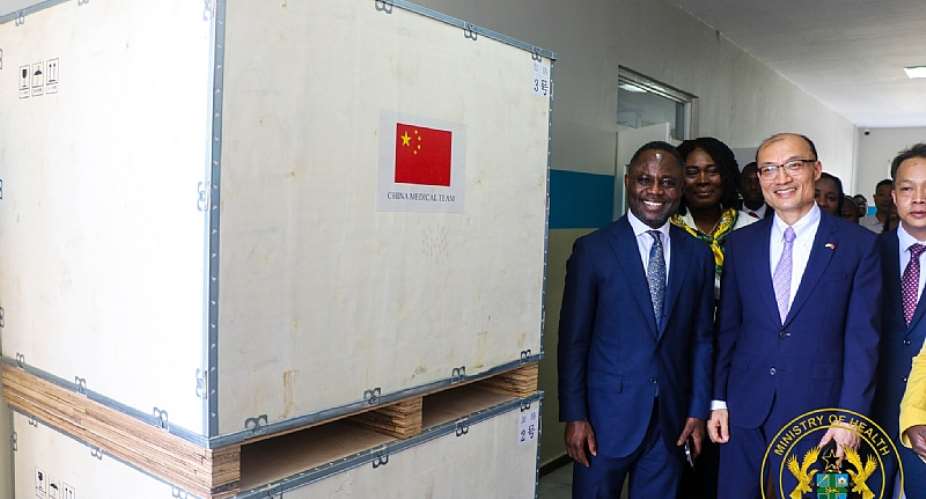 Chinese Medical Team donates medical equipment to LEKMA Hospital