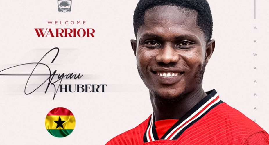 Asante Kotoko confirm signing of midfielder Hubert Gyau from Berekum Chelsea
