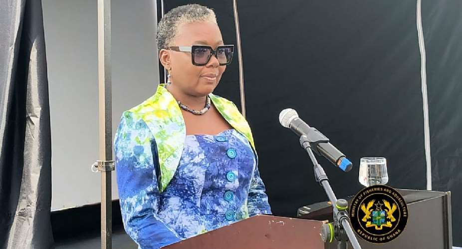Minister for Fisheries and Aquaculture Development, Emelia Arthur