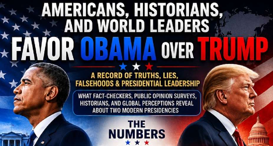 Americans, Historians, And World Leaders Favor Obama Over Trump