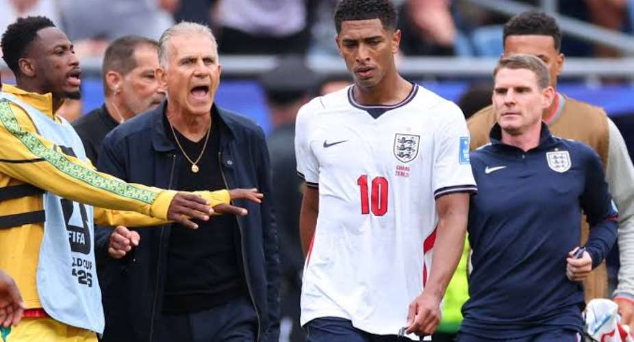 World Cup 2026: Silly tackle, bad reaction - Jude Bellingham in row with Carlos Queiroz