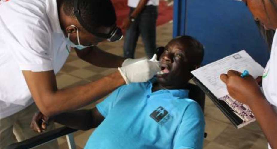 Two NGOs organise health screening exercise for a church