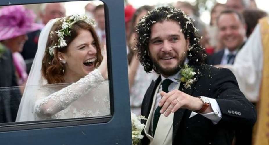 Photos: Game Of Thrones Stars Kit Harington, Rose Leslie Marry In Scotland