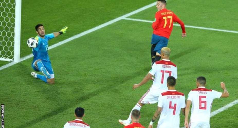 2018 World Cup: Aspas Scores Late VAR Goal As Spain Draw To Top Group