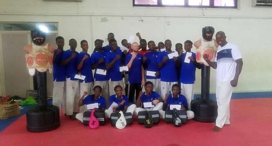 Prismax Taekwondo Academy Presents To National Taekwondo Team