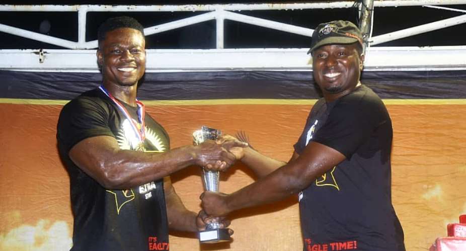 Derrick Kwakye 'Asoka' Wins Eagle Extra Stout's Ashanti Challenge Armwrestling