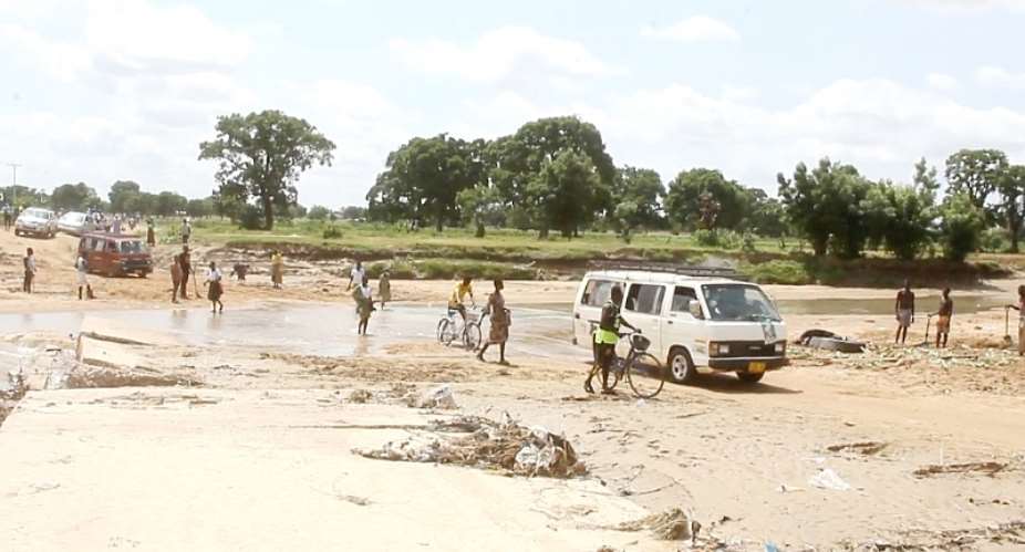 Lack of bridge over White Volta cut off residents of Kultamise from other communities