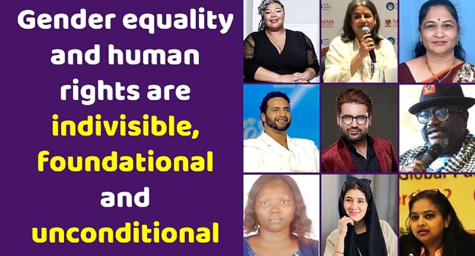 Gender equality and human rights are indivisible, foundational and unconditional