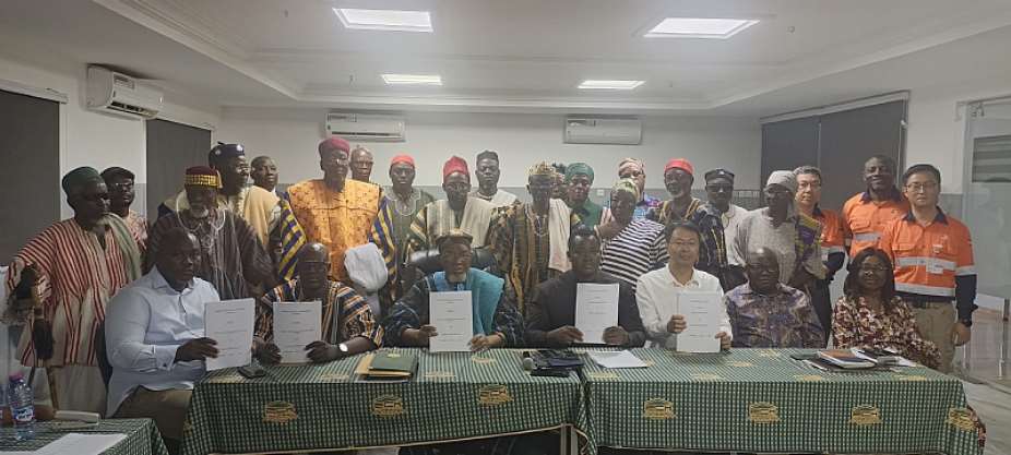 Cardinal Namdini Mining Company signs CSR agreement with Talensi communities to promote development, accountability