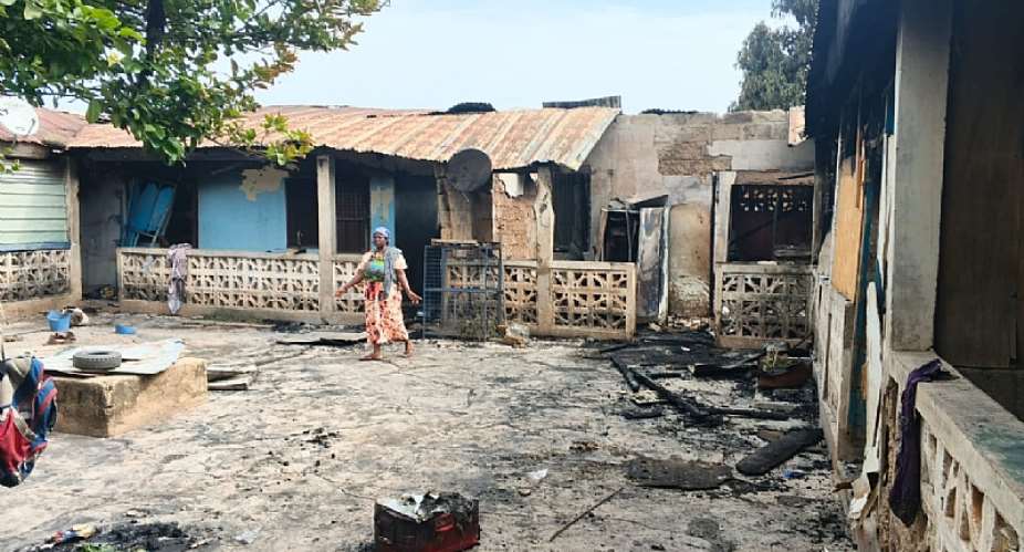 Fire guts GBC staff quarters in Wa