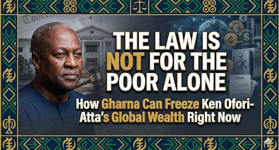 The Law is Not for the Poor Alone: How Ghana Can Freeze Ken Ofori-Atta’s Global Wealth Right Now