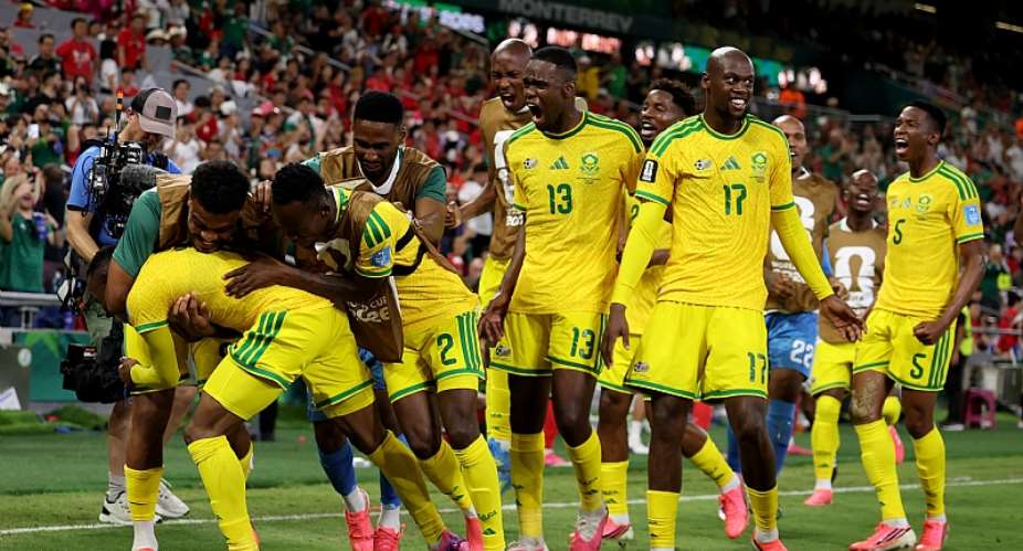South Africa stun South Korea to make World Cup history