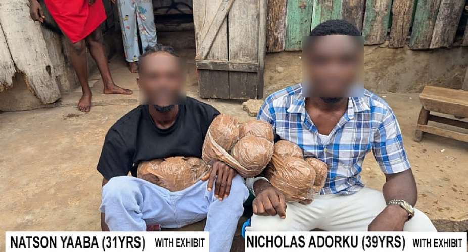Kumasi Police arrest notorious peddler Con Papa and another in major narcotics raid