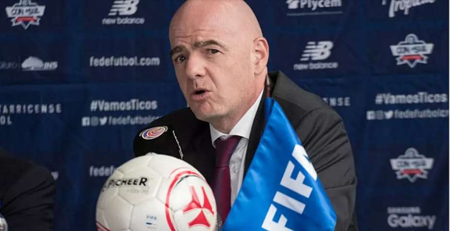 FIFA boss Gianni Infantino has promised 'strict controls' on how money from the relief fund is spent.  Ezequiel Becerra, AFP