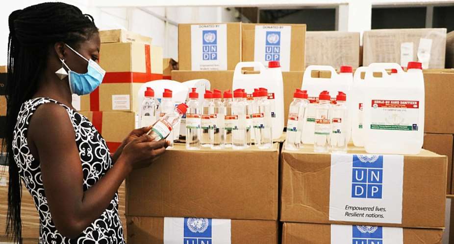 COVID-19 Fight: UNDP Supports Local Production Of Hand Sanitizers