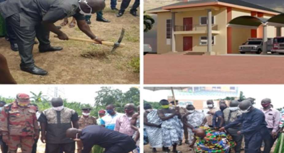 Asante-Akim South Cuts Sod For New Assembly Block, Fire Station