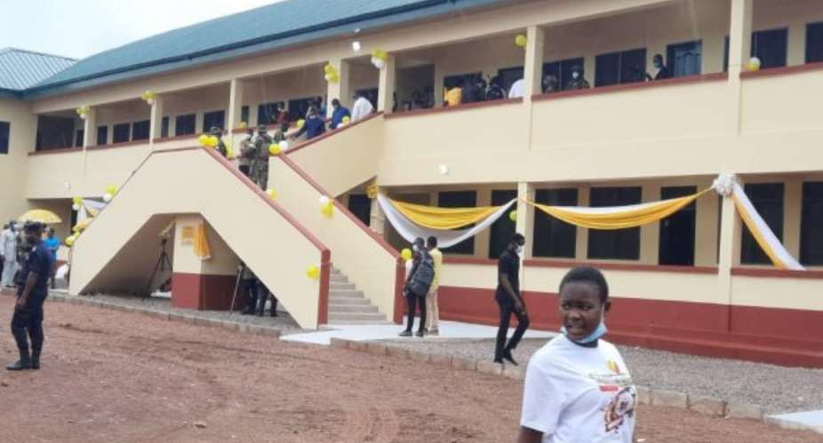 Bawumia opens 600-bed girls' dormitory for Tamale SHS