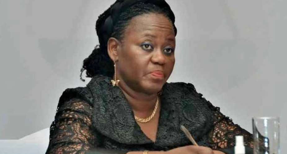 Suspended Chief Justice Gertrude Esaaba Torkonoo