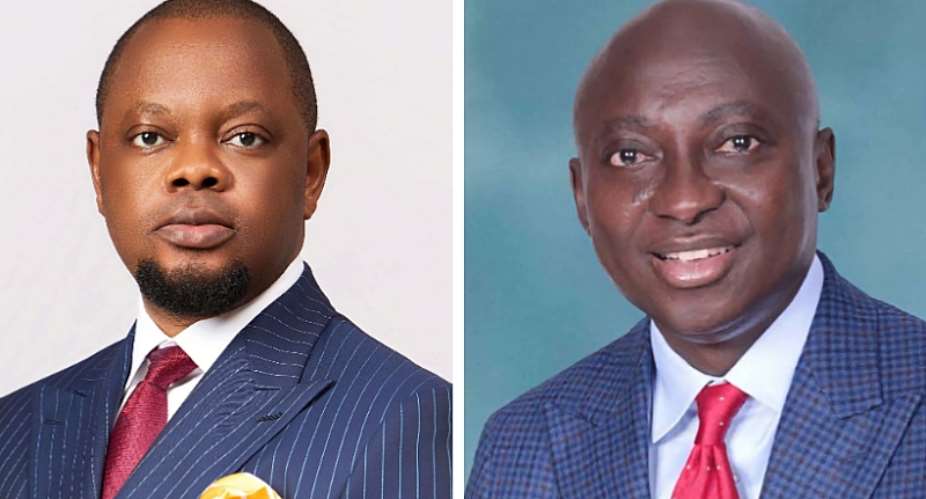 Deputy Attorney General Dr. Justice Srem Saileft and lead counsel for Chairman Wontumi, Samuel Atta Akyea