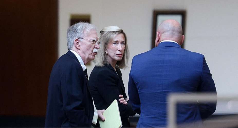 Former White House national security adviser John Bolton arrives at the US District Court for the District of Maryland, in Greenbelt, Maryland on June 26, 2026. -  Tom Brenner, Reuters
