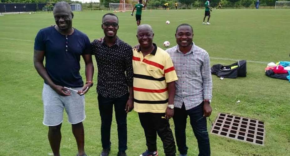 Revealed: Four Ghanaian journalists who were NOT BOUNCED by US embassy arrive for Mexico friendly
