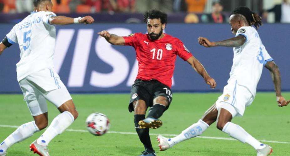 HIGHLIGHT: Watch Mo Salahs First AFCON Goal That Helped Egypt Advance Into Round 16