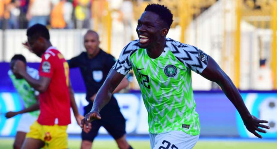 AFCON 2019: Omeruo Header Helps Nigeria Qualify For Last 16