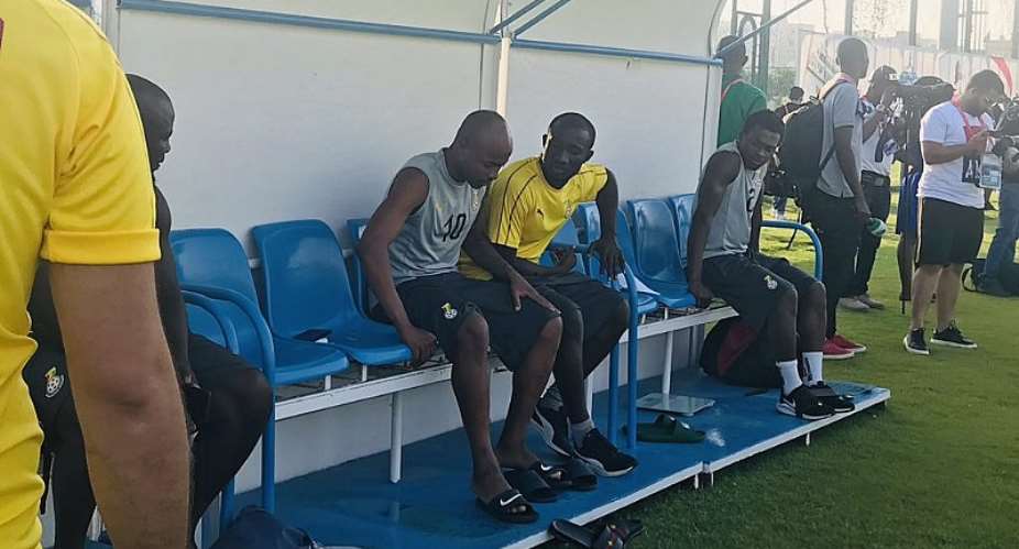 AFCON 2019: Big Blow As Andre Ayew Sit Out Of Black Stars Training Again Ahead Of Cameroon Clash