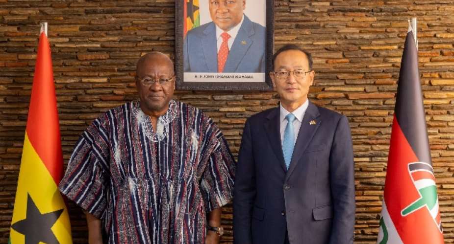 Mahama commends South Korea for forgiving Ghana’s debt