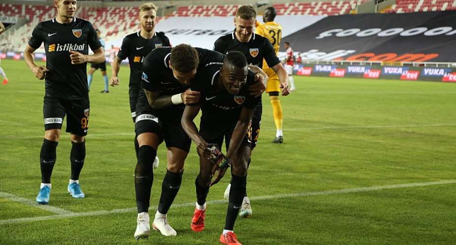 Bernard Mensah Score For Kayserispor In 2-0 Win At Sivasspor