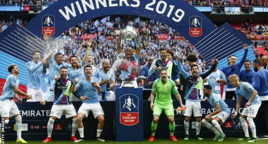 Manchester City beat Watford 6-0 in last year's FA Cup final
