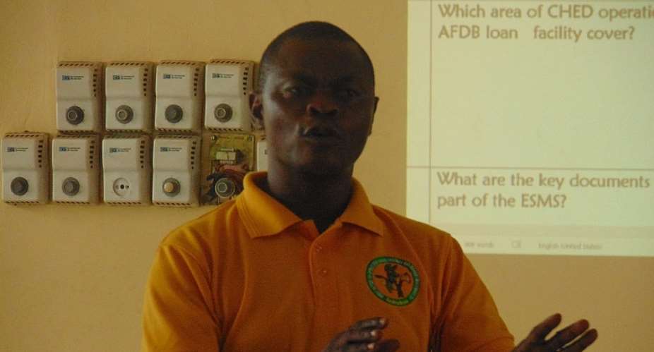 Hohoe-Kpeve COCOBOD extension Officers receive training